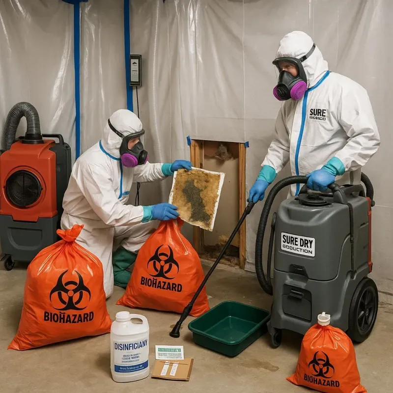 Contaminated Water Handling Protocols process in Romoland, CA