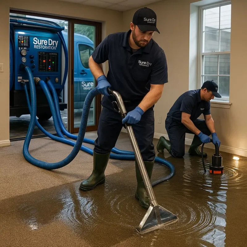 Water Extraction and Removal process in Romoland, CA